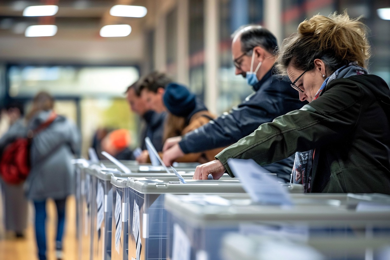 Voting in election