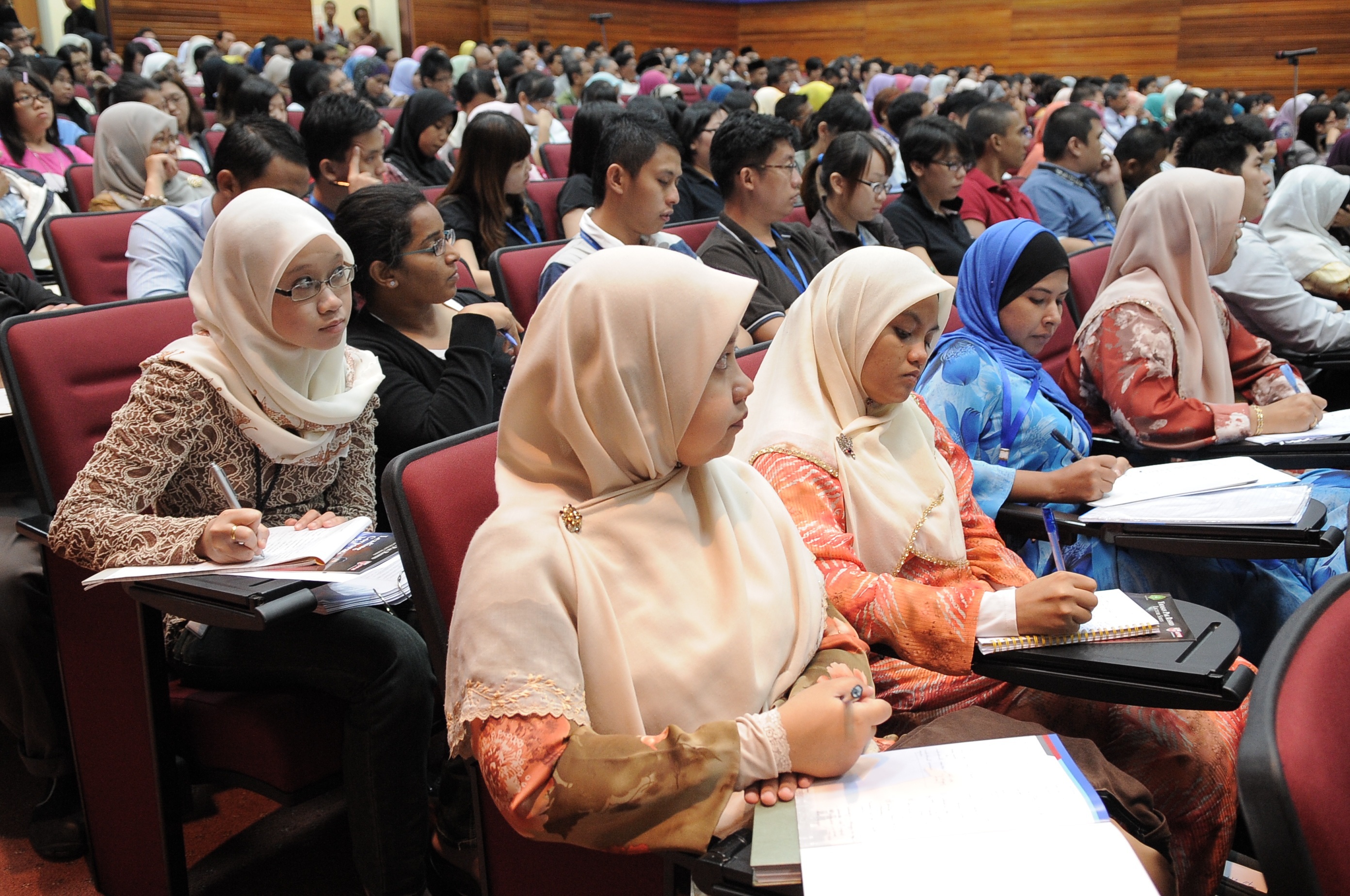 Students in lecture hall